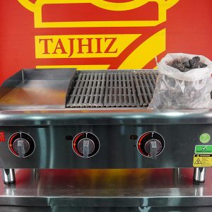 گریل ۹۰ سانت ترکیبی (۶۰ ذغالی - ۳۰ تخت)