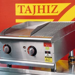 خرید گریل 60 سانت ترکیبی ( 30 سانت ذغالی - 30 سانت روغنی "تخت")